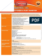Owatrol OIL: Paint Conditioner & Rust Inhibitor