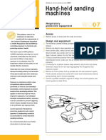 Hand-Held Sanding Machines: W WD D