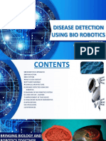 Disease Detection Using Bio Robotics