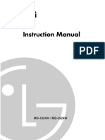 Instruction Manual: MS-1924W / MB-3924W