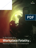 Workplace Fatality: in The Event of A