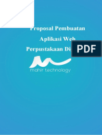 Proposal Aplikasi Web Perpustakaan Digital