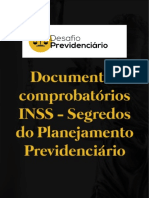 Documentos Comprobatórios Do INSS