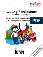 AP2 - q3 - Week2 - Nailalarawan Ang Kalagayan at Suliraning Pangkapaligian NG Komunidad