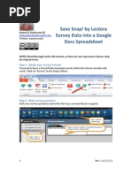 Download Save a Snap Survey to Google Docs by James Anderson SN58405223 doc pdf