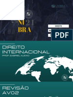 Direito Internacional no CUB