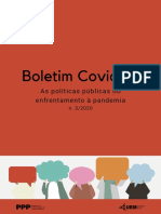 Boletim Covid-19: políticas públicas no enfrentamento