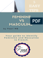 How To Identify Feminine and Masculine in French