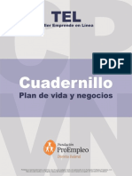 ProEmpleo TEL. Cuadernillo Plan de Vida y Negocio - Sept2v OK MARIANA