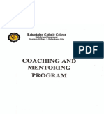 8. Coaching and Mentoring Program