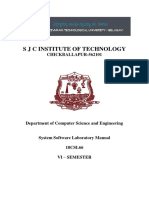 Ss Lab Manual