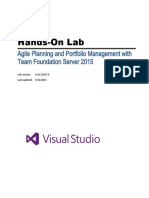 Agile Planning and Portfolio Management With Team Foundation Server 2015