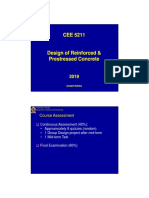 UZ Civil Engineering Course on Reinforced and Prestressed Concrete Design