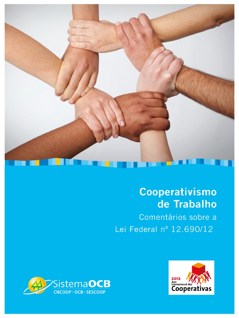 Lei 12690-2012 - Cooperativismo de Trabalho | PDF | Cooperativa | Salário