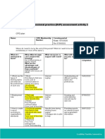 Developing Professional Practice (DVP) Assessment Activity 2 Template