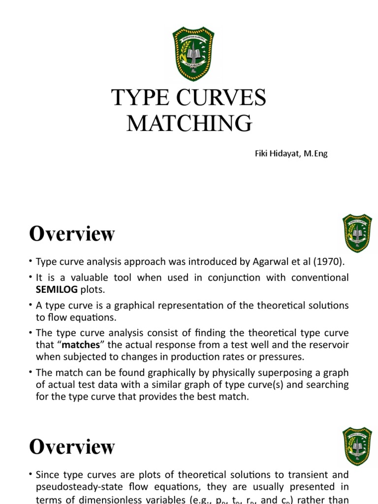 Type Curve Analysis in Reservoir Testing | PDF | Logarithm | Derivative