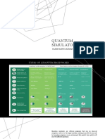 Quantum Simulators: Rajesh Sathya Kumar