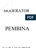 Moderator