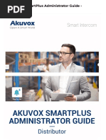 Akuvox V6.3 SmartPlus Administrator Guide - Distributor - Product