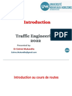 0 - Introduction - Road Engineering - UNH - Estime