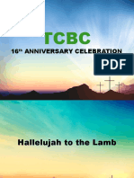 TCBC 16TH Anniversary