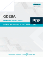 Manual de Usuario Interoperabilidad GDEBA - GDE