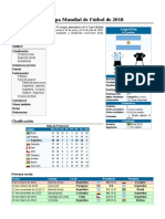 Argentina en La Copa Mundial de Fútbol de 2018
