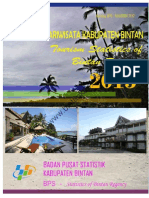 Statistik Pariwisata Kabupaten Bintan 2015