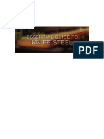 Knife Steel Guide 