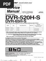 DVR 520H Service Manual