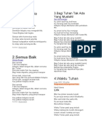 Daftar Lagu Rohani-1