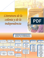 MC Literatura de La Colonia y La Independencia