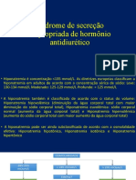 Síndrome de Secreção Inapropriada de Hormônio Antidiurético