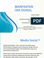 Pemanfaatan Media Sosial Ismail Cawidu