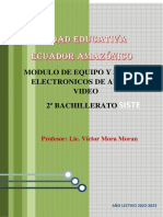 Electronico de Audio y Video 2 Bachillerato 2022-2023