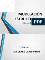 Modelación Estructural II - Clase 1 - LAS LEYES DE NEWTON