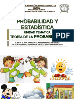 Probabilidad y estadística: Introducción a la teoría de la probabilidad