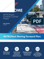 Metro University Line Presentation