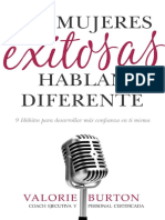 Las Mujeres Exitosas Hablan Diferente - Valorie Burton