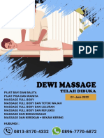 Brosur Massage