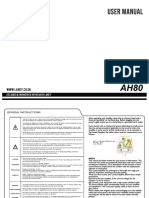 Check Amplifier Plug Before Use