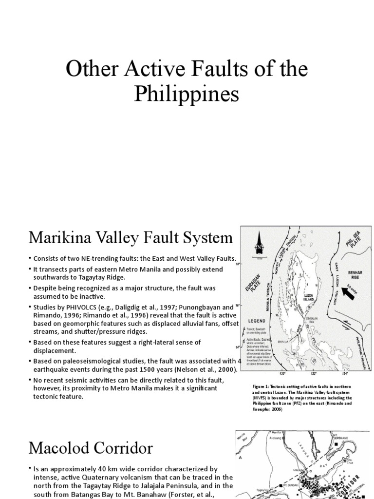 Faults In The Philippine Setting Flashcards – XAQE