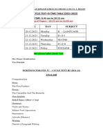 STD Iv Cycle Test-3 Timetable & Portions 2021-22 - 211201 - 225549