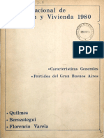 Censo 1980 Quilmes Bera Varela