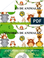 Nombres de Animales