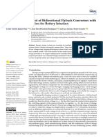 Computation: Sliding-Mode Control of Bidirectional Flyback Converters With Bus Voltage Regulation For Battery Interface