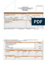 Declaración juramentada de bienes y rentas