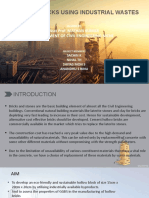 Hollow Blocks Using Industrial Wastes: Asst Prof Mathan Kumar Department of Civil Engineering Niche
