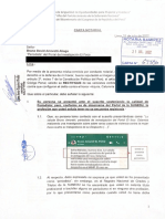 Carta Notarial 1 de Miguel Méndez, procurador del Ministerio de la Mujer