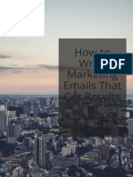 How To Write Marketing Emails That Get Results